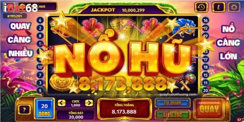 Nổ Hũ 52 IBET68 có giá trị tiền thưởng rất cao